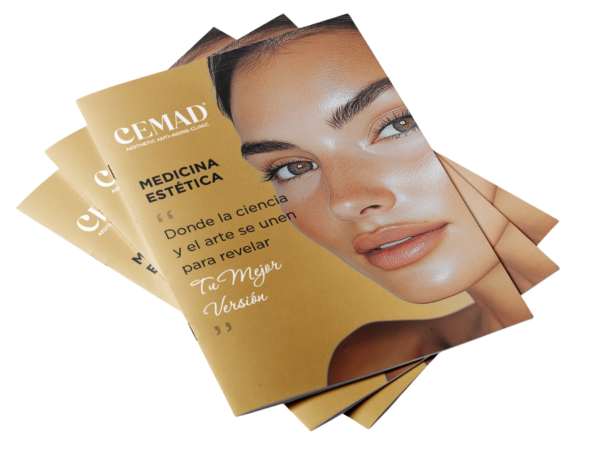 Brochure CEMAD · Medicina Estética — Donde la ciencia y el arte se unen para revelar tu mejor versión